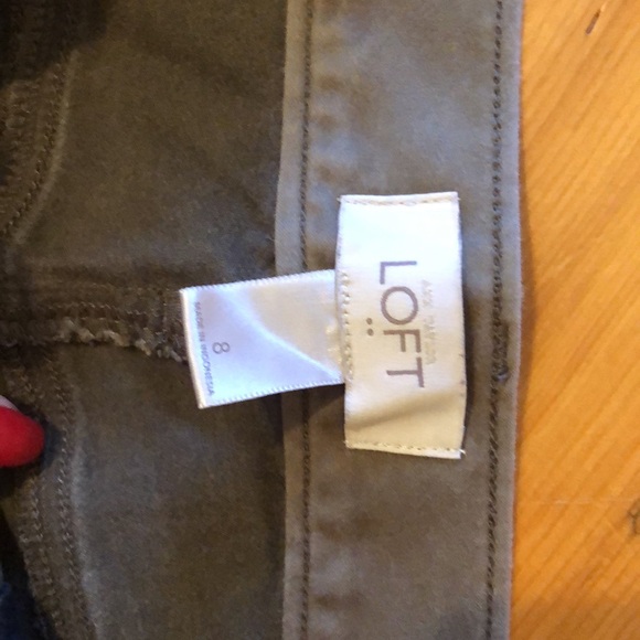 Olive Stretch skinny pant - Picture 3 of 4